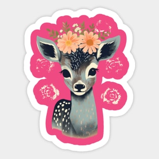 Fawn Sticker